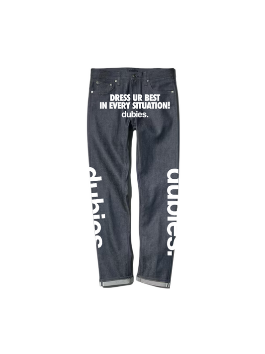 “DUBIE Slim” Selvedge Demins